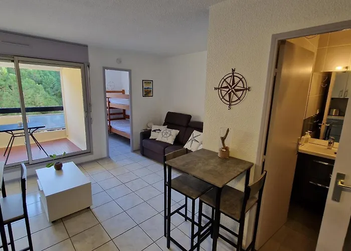 アパート Climatise Et Loggia Au Calme Avec Linge Et Parking Inclus *