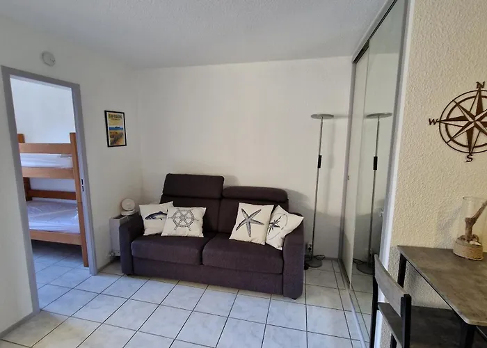 Climatise Et Loggia Au Calme Avec Linge Et Parking Inclus アグド